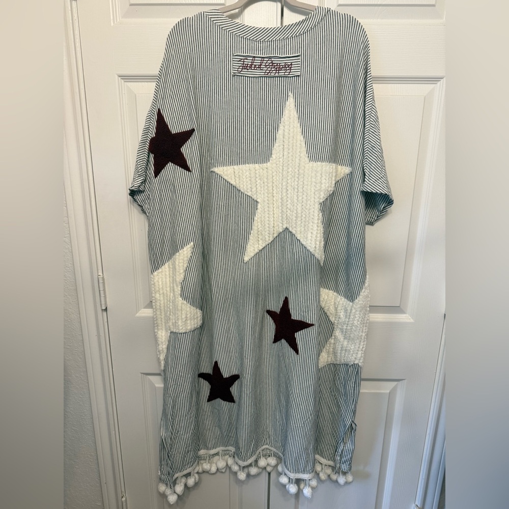 Jaded Gypsy Stars and Stripes Dress (read caption) - Picture 7 of 8